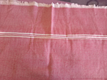 cotton towel red colour