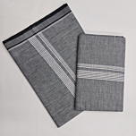 Colour Dhoti | Black