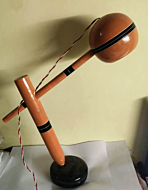 Wooden Study Table Lamp