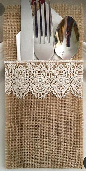 JUTE CUTLERY BAG CV105