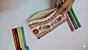 Hand-Painted Floral Madhubani Art Canvas Pouch