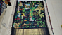 Ponduru Khadi Jamdani Alwar Saree in Black with Gold Zari