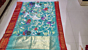 Handcrafted Ponduru Khadi Jamdani Saree| Sea Green