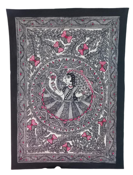 Artistic Madhubani Painting | Dancing Girl