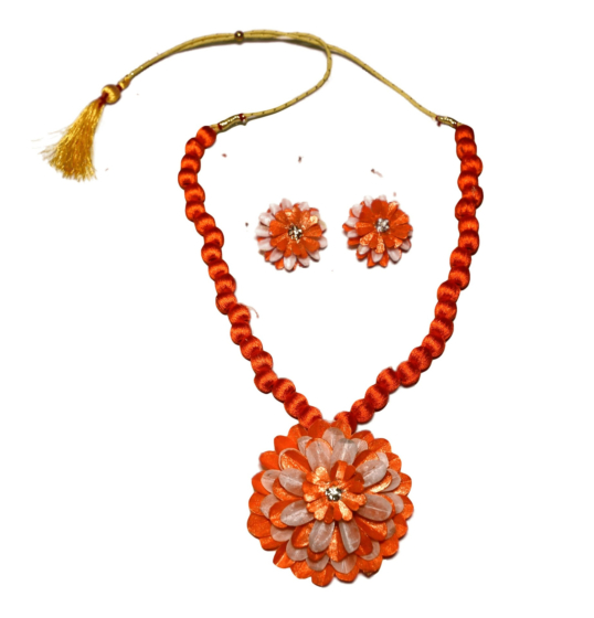 Kadamful Ear Ring-Rose-Onesize