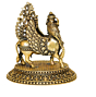 Brass Kamdhenu  Idol for Home Temple | Kamdhenu Brass Murti for Puja, Vastu & Spiritual Home Decor BH11206