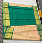 Handloom Dharmavaram Silk Saree | khaki Color