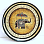 ROYAL ELEPHANT HANDCRAFTED TRAY