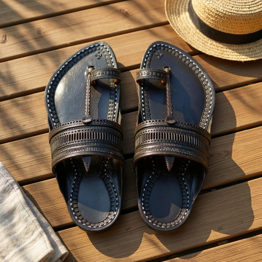 Buy Signature Sole Kolhapuri Chappal/Sandal Online