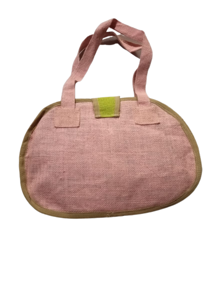 Round Shape Handmade Jute Bags Handmade Jute Bags