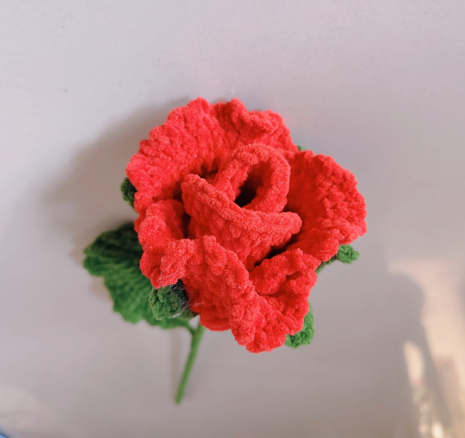 Buy Handmade Red Velvet Rose Online