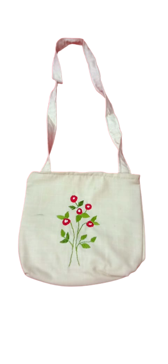 Handmade White Bags for Ladies