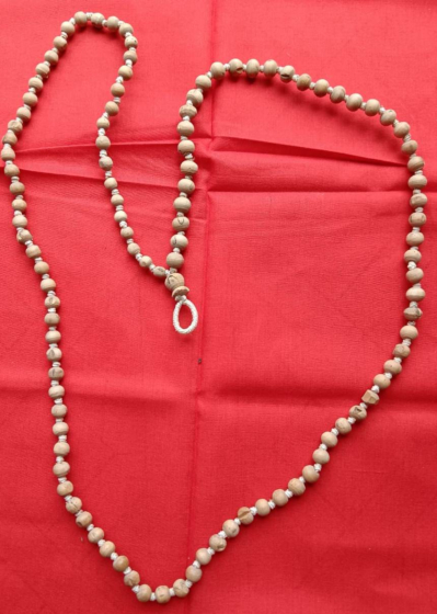 Handcrafted Tulsi Jap Mala | 108 + 1 Guru Bead