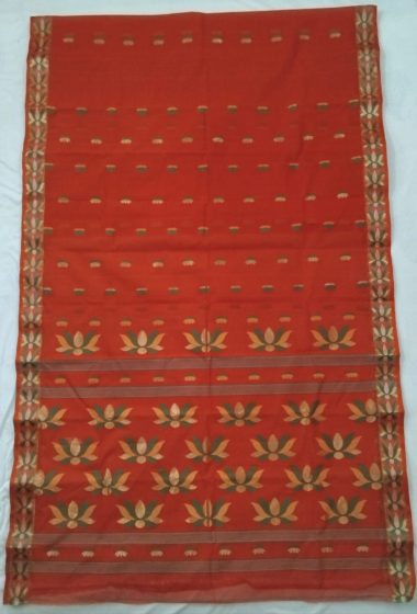 Exclusive Bengal Handloom Sarees-Maroon