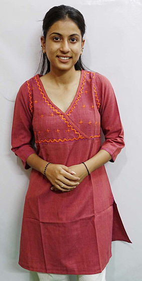 HAND EMBROIDED ELEGANT KURTI FOR WOMEN