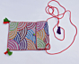 Hand Embroidery Mobile Pouch for Women