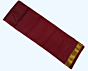 Maroon Silk Dhothi & Angavastram Set
