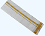 White Dhothi with Golden Zari Border | 42 Kulikai