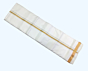 Cream Dhothi with Golden Zari border | 30 Kuligai