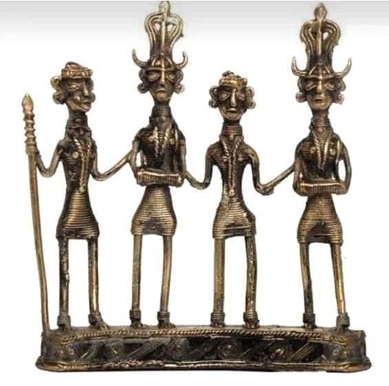 BRASS STATUE CV065