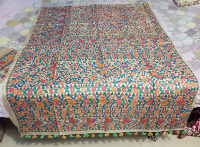 TASAR  SILK SAREE