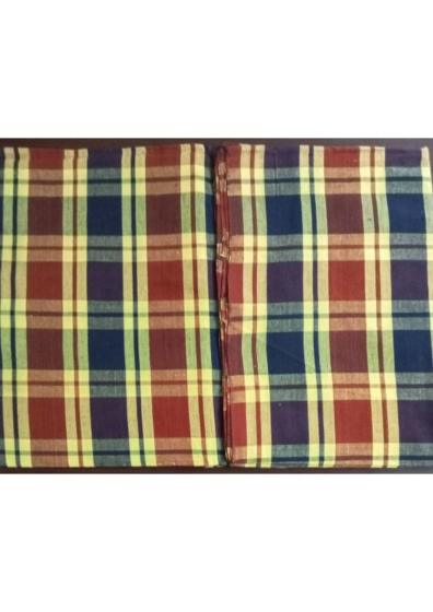 Karur Handloom Check Bedsheet