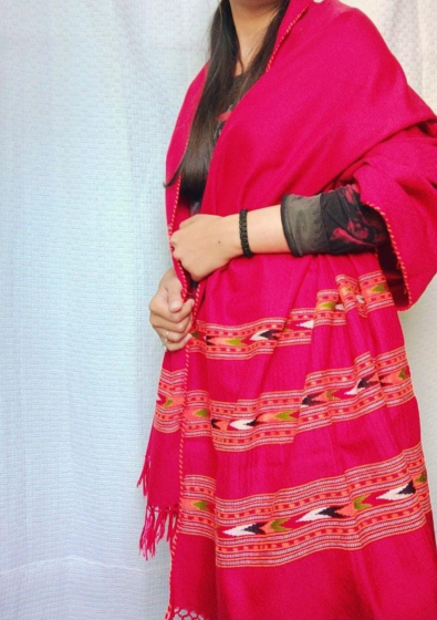 Red Stoles Teen Patti Design