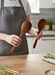 Wooden Natural Oil Finish Spatula Set