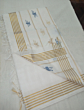 Kuthampully Cotton Handloom Saree 1 with Hand butta