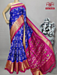 Ikkat Handloom Silk Saree