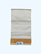 Cream Dhothi with Golden Zari border | 48 Kulikai