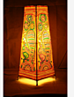 Handmade Decorative Floor Lamp - Yellow