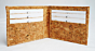 Mens Cork Wallet  Handmade Vegan Bi Fold Wallet