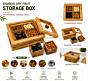 Handcrafted Bamboo Dry Fruit Box