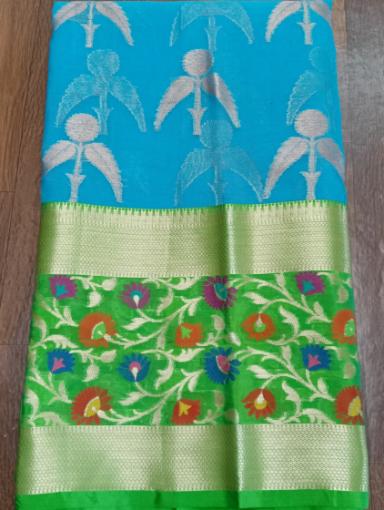 Banasari Silk Handloom Saree | 7×46×2