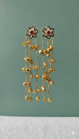 Zoon Jhalar Kashmiri Earrings