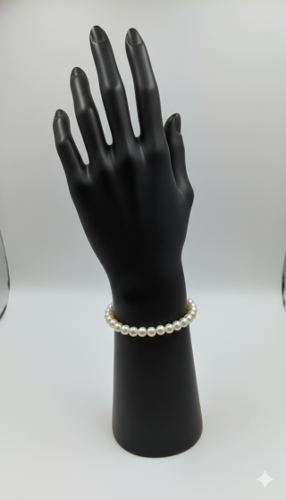 Handcrafted Pearl Bracelet | Free Size