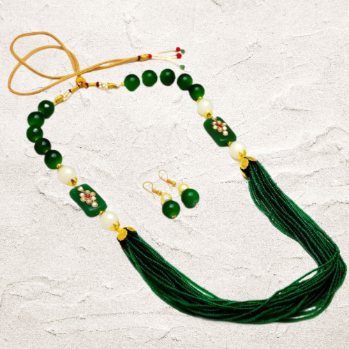  Multi Layer Crystal Beads Necklace