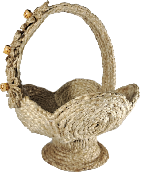 Handmade Flower Pot - Jute