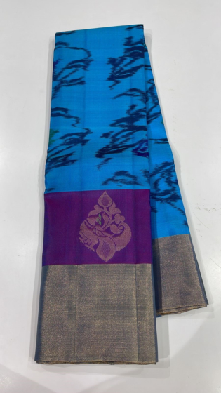 Handmade Soft Silk Saree with Blouse Piece