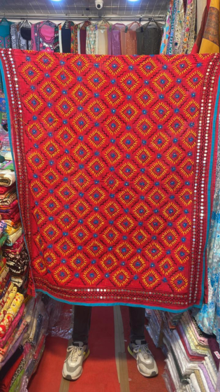 Georgette Phulkhari Duppatta 