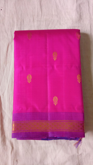 Handwoven Salem Silk Saree