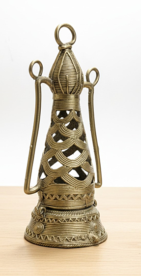 Handcrafted Tribal Lantern I 6x2 inches