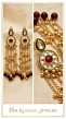 Handcrafted Kundan Dangling Kashmiri Earrings