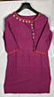 HAND EMBROIDERED BOAT NECK KURTA FOR LADIES