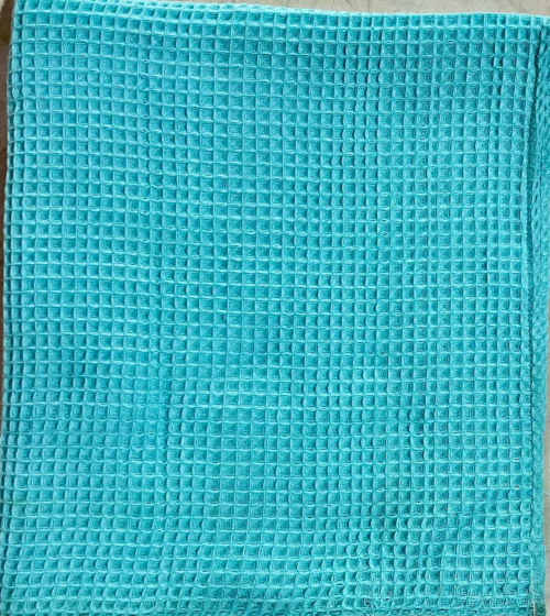 TOWEL HONEY COMB (SKY BLUE)