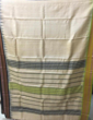 Tussar Plain Vidarbha Karvati Ganga Jamuna Saree