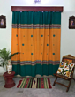 Hand Block Printed Curtains, Cotton-Casement Curtains, Handloom Curtains, Curtains, Dharohars Curtains
