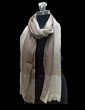 Superfine Woolen Shawl in Off-White Dual Colour