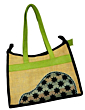  Embroidered Ladies Handmade Bags | Khaki Color
